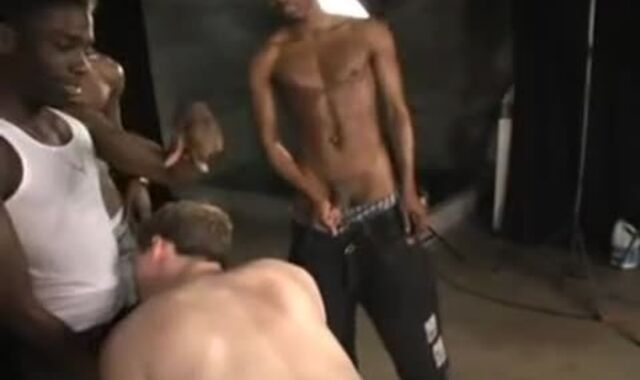 rampant Bi-racial plumbing In gang group sex