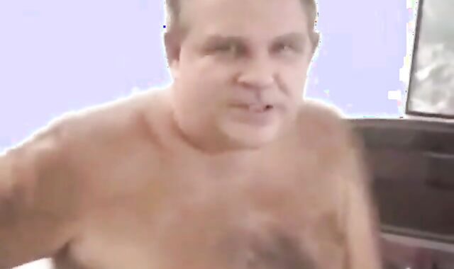 Daddy Bear Fucks Creamy White Young Ass