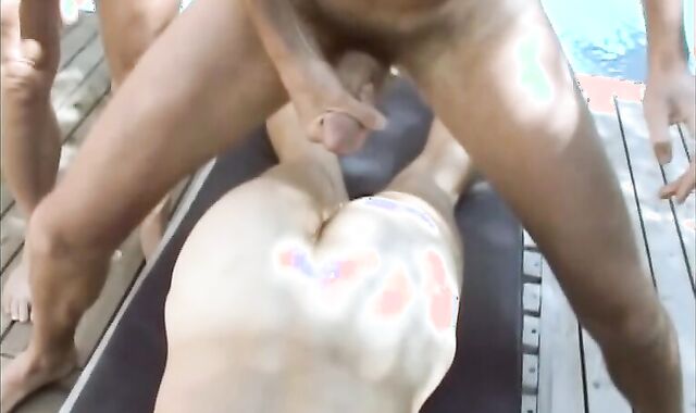 Dawson Goes To The Swimming Pool two