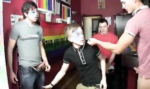 British Scally group-poke-out (mov)