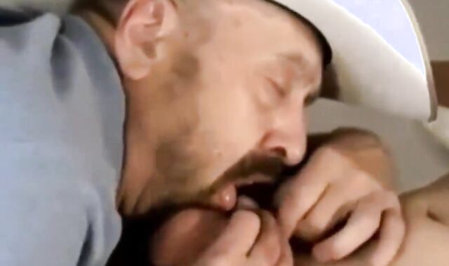 Parent Wolf Cowboy And Silver Daddies hit youthfull teenie