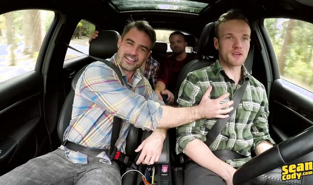 Deacon’s unprotected group-poke - rectal Action