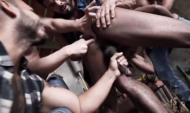 Jacen S First-ever-ever group-pummel. slutty queer Hook-up