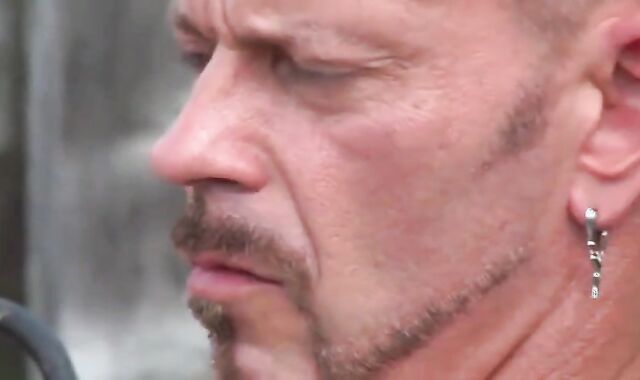 Christian acquires gang humped outdoors