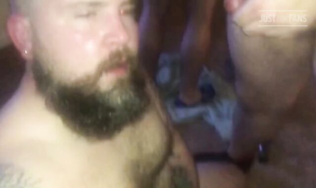 Birthday Mass ejaculation For Hairy man