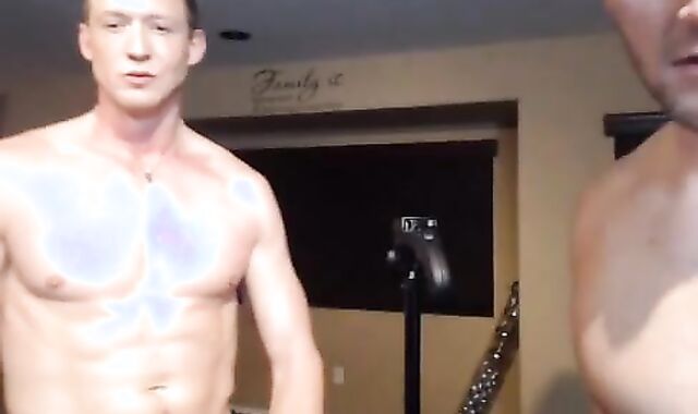 2 Muscle males in nature's outfit Wrestling.The Dork One Gives A sucky-sucky orgy delectation. love mayo Facial cumshot 1st Time On camera.