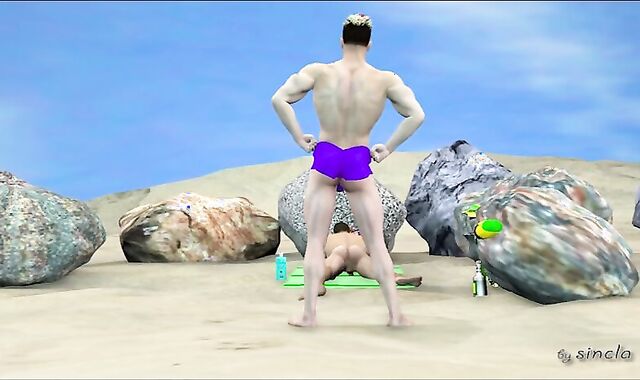 Busy Day At The Beach - Part 1