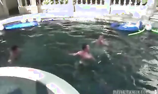 The MM - Pool Party gang group-hookup