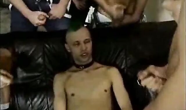 youthful Skinhead bunch-hump Initiation