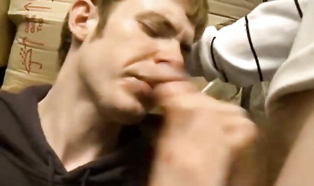 men group Toying coarse With A shaft Sucker