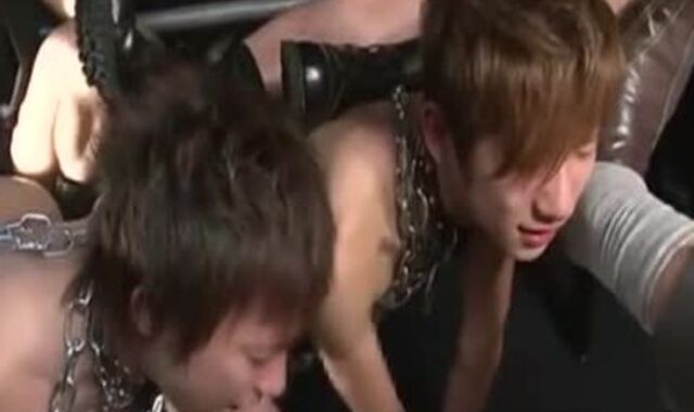 pleasurable oriental twunk receives Dominance Session