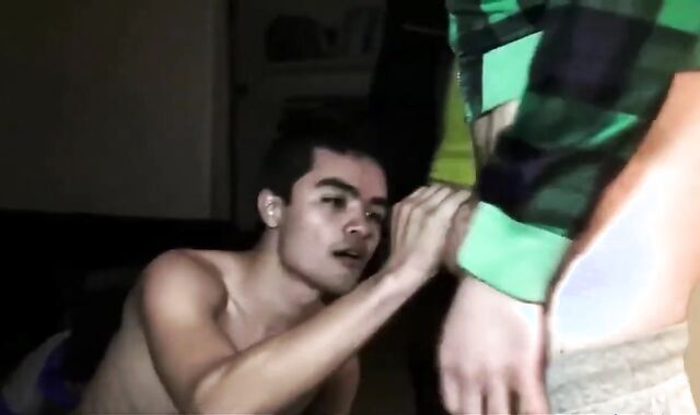 school-older age teenie Slurps every Flow After Getting team-plumbed