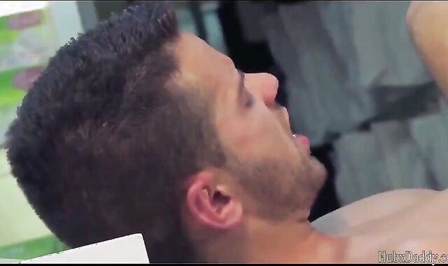 Fella's Romp Transaction At A Convenience Supermarket