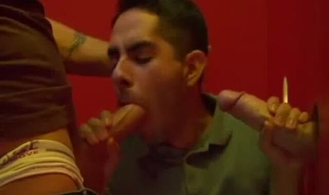 Timid Virgin lad Has A insane fun At The Gloryholes