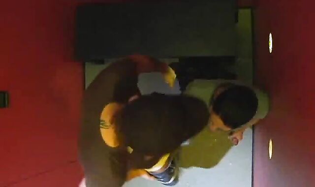 Timid Virgin lad Has A insane fun At The Gloryholes
