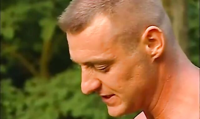 exhilarated Soldier pile-pummel-a-thon This Bulky Lumberjack