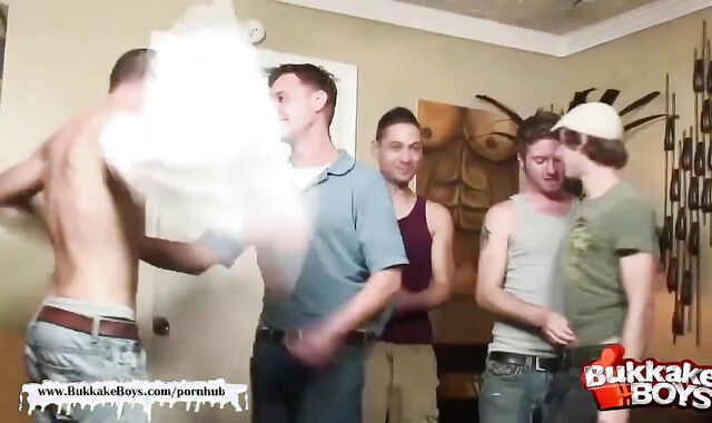 boy testicle tonic addict Cody Rain receives His Very first painfully gang plenty of-screw-festival - Mass ejaculation males
