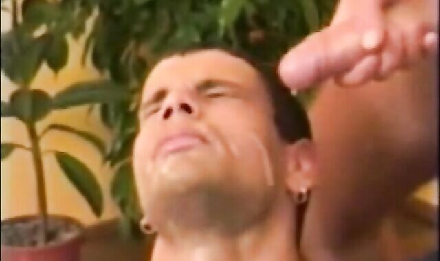 European faggot Mass ejaculation (Part trio - Finale)