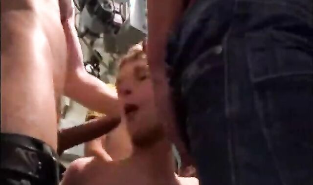 immaculatepleasure.tumblr.com - [group-penetrate] 12 meatpipes and just 1 backside