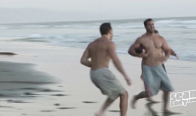 without a love glove Three-way With Randy, Dean & Cory - arse Creep Peek