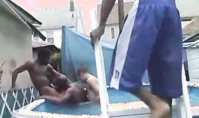Pool Party Turns Into A salacious darksome queer group-ravage