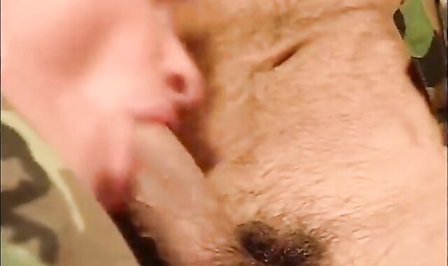 bawdy Army males gang lot-bang-out Each Other