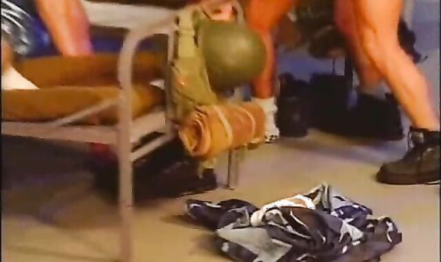 homo bunch pile-fucky-fucky In The Army Barracks