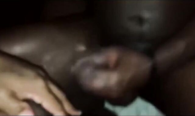 dark-hued raw gang group-poke hook-up