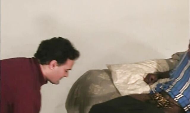 Middle dad super-naughty fag fellow gets team-drilled