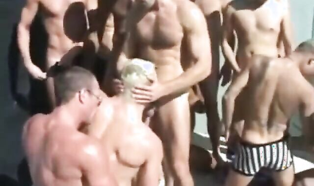 cool bare Pool Party By -SiNN-