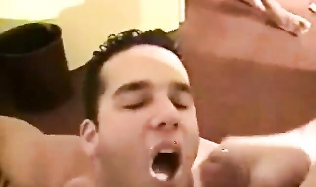 Double Facial cumshot For first-ever-timer twink Theirry