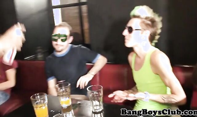 jaw-ripping off fellow squad-screwed bare overspread In pleasure button juices