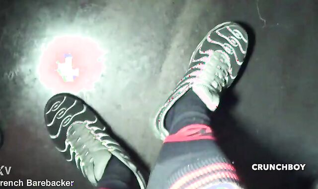 FRENCH BAREBACKER - youngster Cumwhore Is Breeded