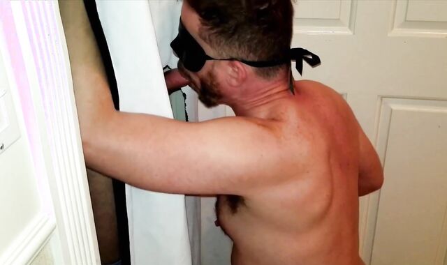 group Of Bodybuilders Stop By My Gloryhole At The Same Time To Feed Me Their Fountains