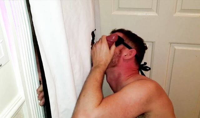 group Of Bodybuilders Stop By My Gloryhole At The Same Time To Feed Me Their Fountains