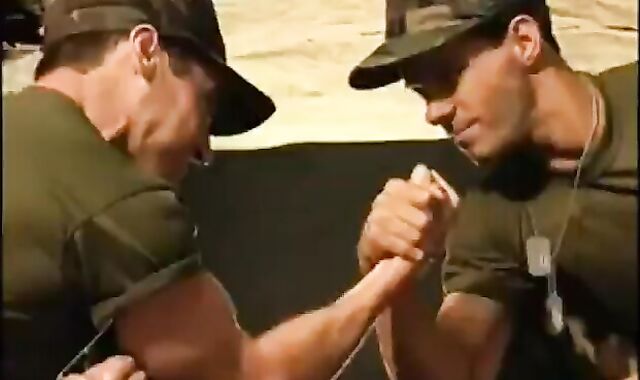 Military fag Rock-hard Romp