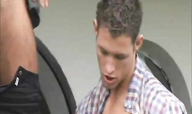 Luscious fag four-way Outdoor pummel