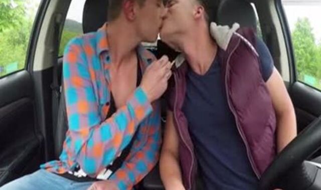 Twink boy really enjoys catapulting rock-hard