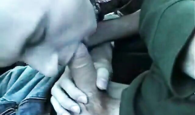 Twink Blows in Car and Gets a Facial