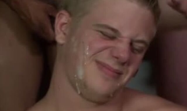 Lavish facual money-shots For Silver-ash-blonde barely legal age teenie