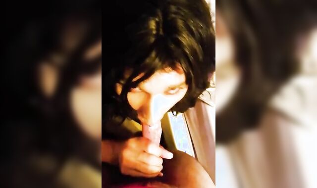 Sucking Cock in a Crossdresser Fantasy 2