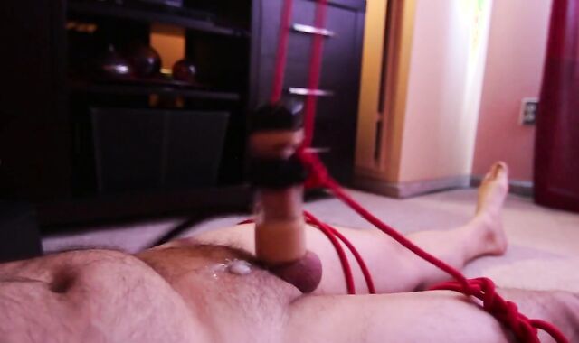 Toy Machine Milks Man Dry with Ruined Orgasms