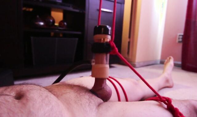 Toy Machine Milks Man Dry with Ruined Orgasms