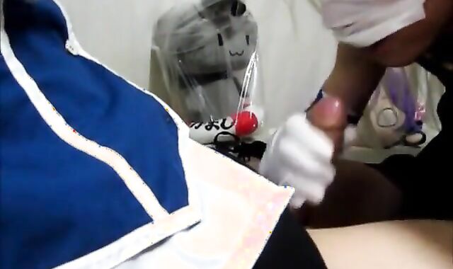 Asian Crossdresser Blowjob and Sex Toy Fun