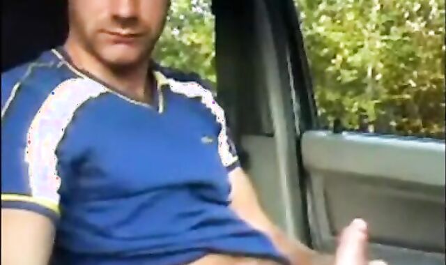 Naked Car Montage, Outdoor Masturbation Solo