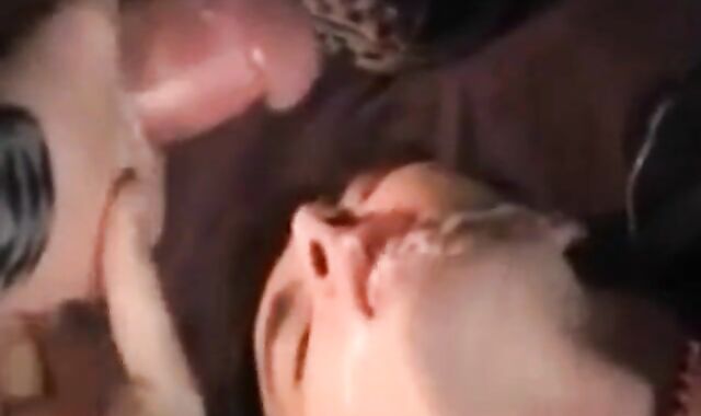 Bareback Gangbang Twink Gets Mouthful of Cum 2