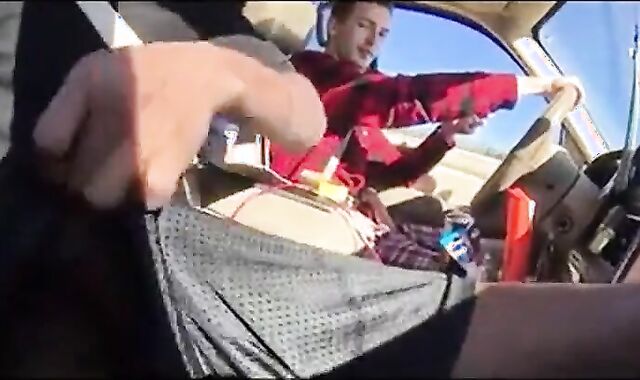 Road Trip with My Big-Cock Buddy