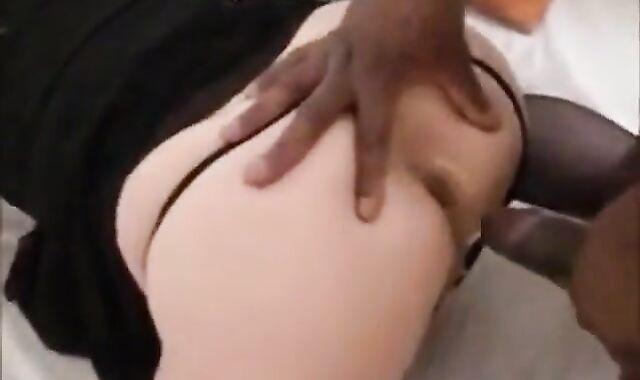 Crossdresser gets fucked by big cock boyfriend