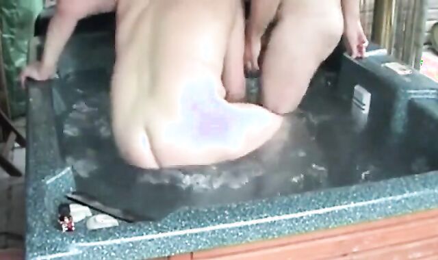 Daddy's Jacuzzi Adventure with a Handsome Stranger