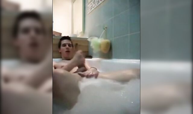 Twink's Solo Bathtub Adventure
